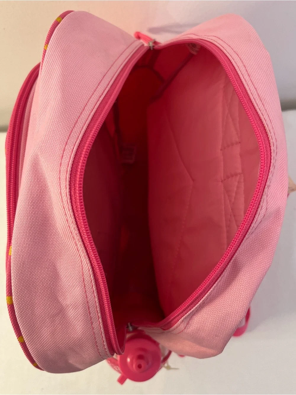 Vintage Hello Kitty Pink and Yellow Kids School Backpack